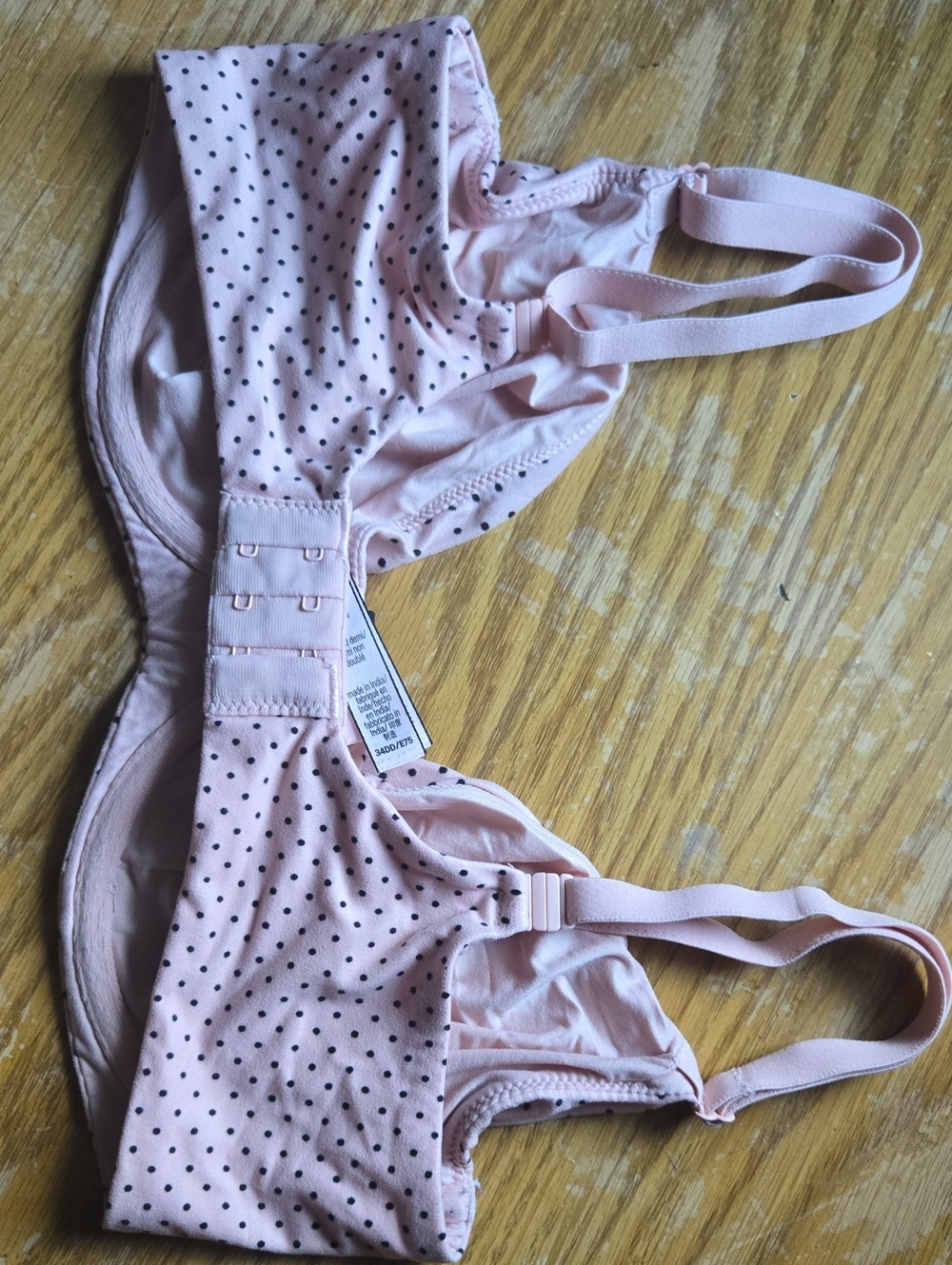 VICTORIA'S SECRET UNLINED DEMI / DEMI NON -DOUBLE UNDERWIRE BRA SIZE 34DD - Picture 2 of 4